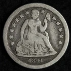 1841-P Seated Liberty Dime — photo from another recent sale