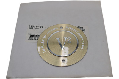 32541-95 NEW OEM HARLEY-DAVIDSON V2 EVO GOLD TIMER POINTS COVER 32541-95