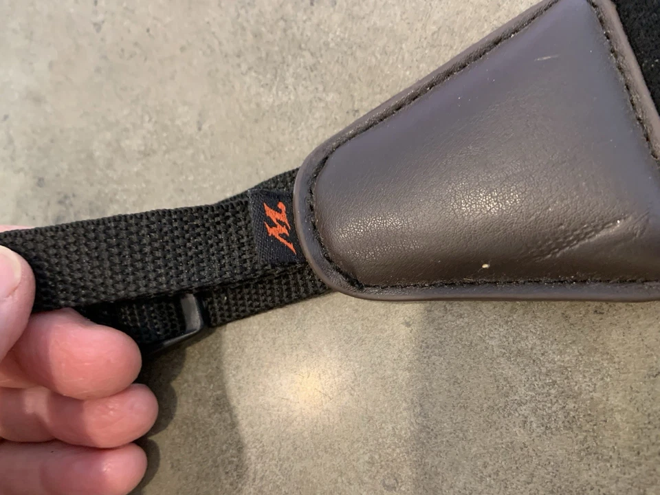 Eslinga para rifle Winchester de cuero de nailon? Negro Foto 2 de 4