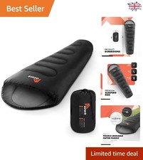 Luxury 350GSM Waterproof Sleeping Bag for All Seasons - Lightweight & Compact