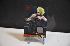 2025 Upper Deck aew wrestling card red mat relic # 1 ABADON roh