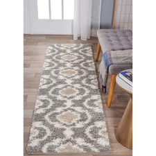 Rugshop Rugs Runners Cozy Moroccan Trellis Shag Rug Large Kitchen Rugs 2x10 Rug