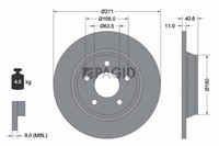 2X Pagid Bremsscheibe 56035NC FüR Ford Focus 4 HN Turnier HP HM Ecoboost Mhev