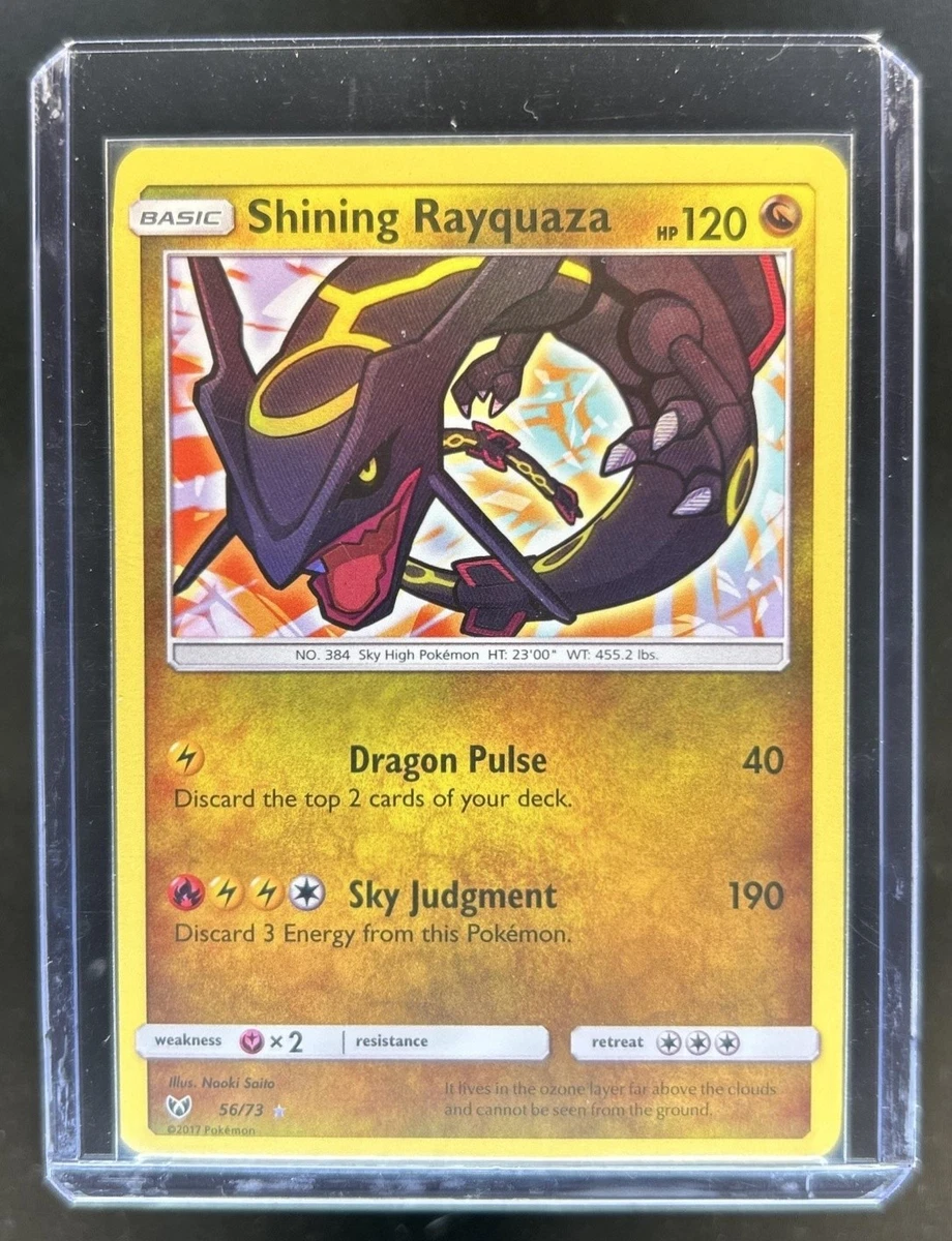 Shining Rayquaza Pokémon TCG Cards for sale | eBay