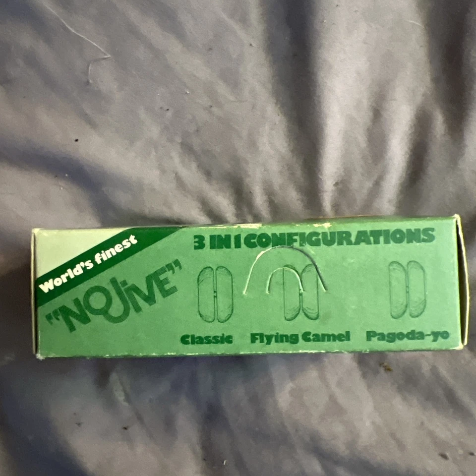 De colección Tom Kuhn No Jive 3 en 1 Yo Yo Personalizado Caja Original Papeleo Nuevo de Lote Antiguo 1979 Foto 4 de 4