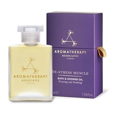Aromatherapy Associates Bath Shower Oil 55ml De Stress Muskel Geschenk