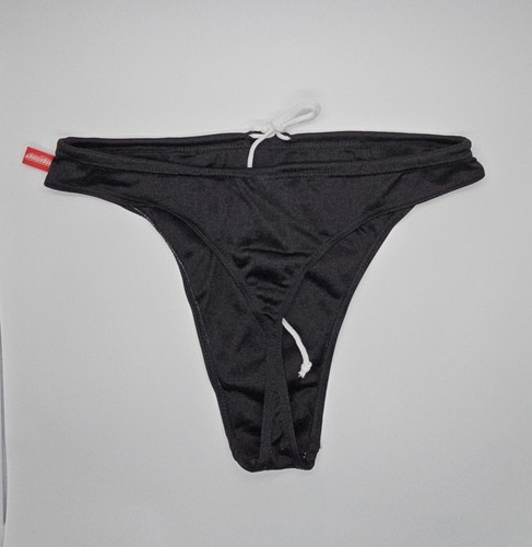 Aussiebum Men's Classic Swim Thong Size L Black NWT - Picture 2 of 8