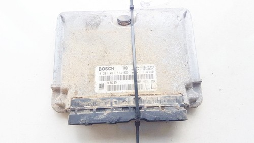90562574 Motormanagement, Steuergerät, ECU  0281001674 Opel Astr DE908053-96