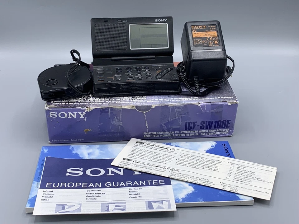 SONY ICF-SW100 Weltempfänger Radio inkl. OVP