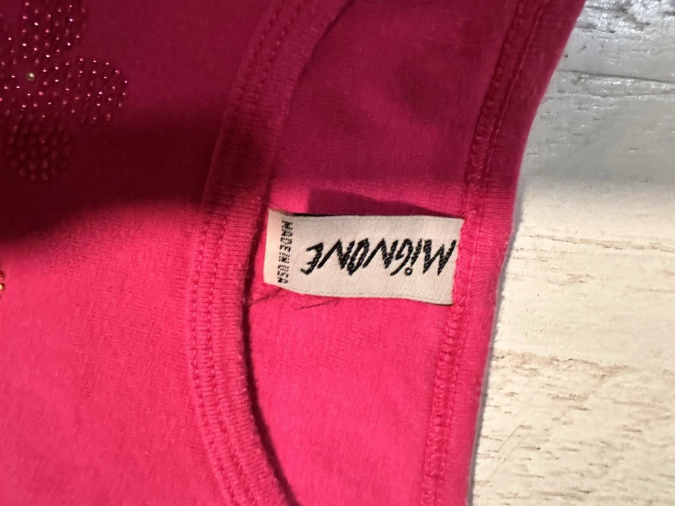 Vestido Mignone Niña Color Fucsia Talla 8 Verano Primavera Flores Algodón Foto 3 de 4