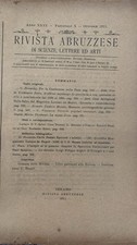 PROVERBI POPOLARI ABRUZZESI RIVISTA ABRUZZESE OTTOBRE 1911