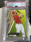 2019 Panini Leather & Lumber - Power Alley Mike Trout #PA-13. Pop 6