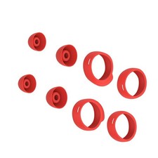 8Pcs Red Silicone Earbud tips Cover for Samsung Galaxy Buds Sports Headphone C