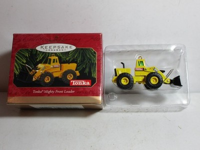 TONKA TOY MIGHTY FRON LOADER HALLMARKE TREE ORNAMENT
