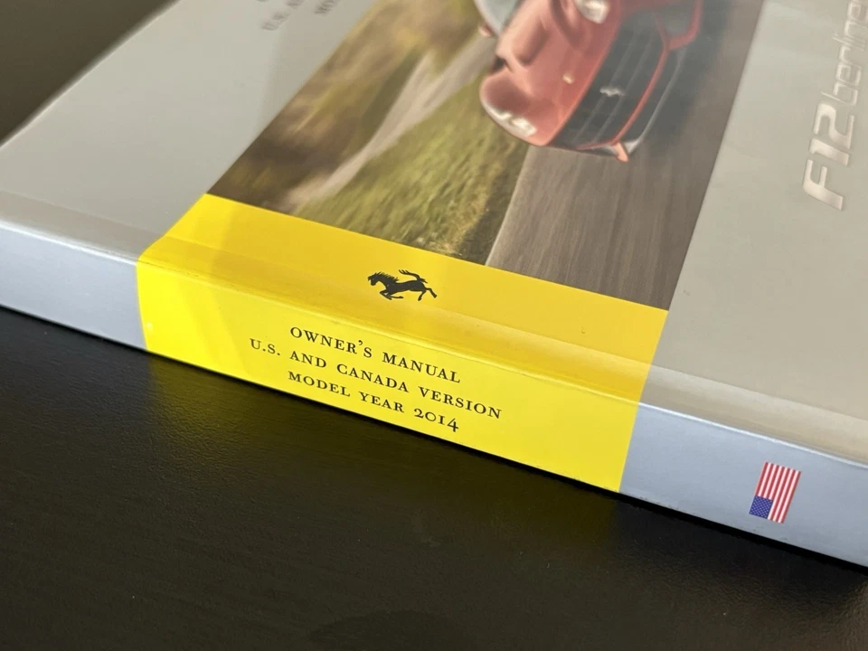 2014 Ferrari F12 Berlinetta владельцев руководство OEM - США и Канада - Изображение 2 из 4