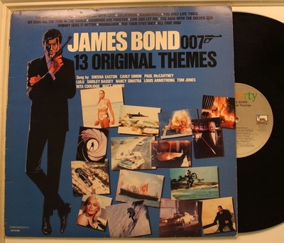 V/A Lp James Bond 13 Original Themes On Liberty - Vg++/ Vg++