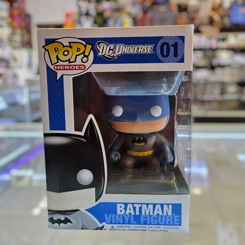 Funko Pop! Heroes DC Universe Batman #01  Blue & Gray Suit (2012)