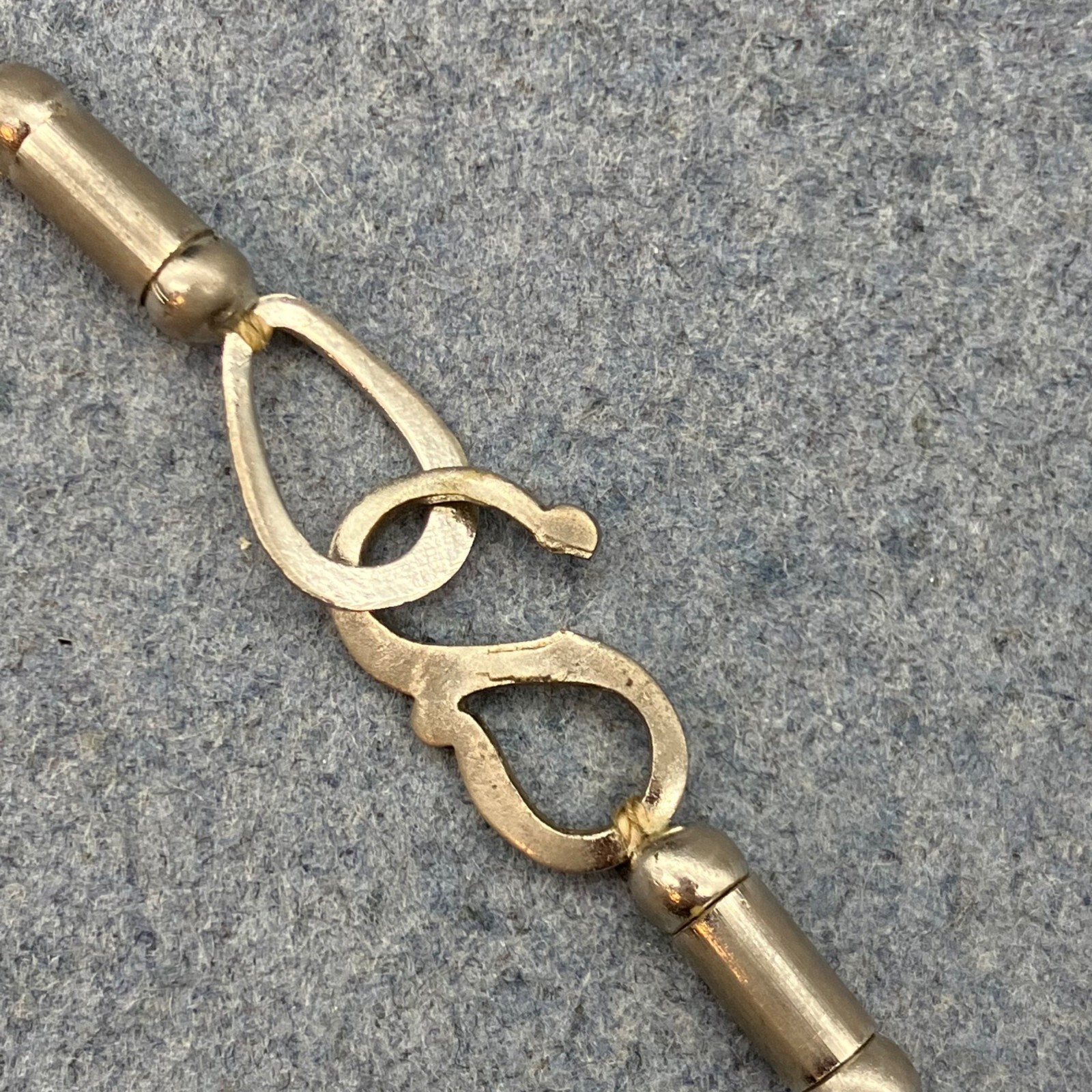 Statement Necklace Chunky Silver Black Multistran… - image 12