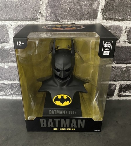 DC Comics Direct Mcfarlane Batman 1989 Keaton Cowl Replica 1:3 Scale New Hot!