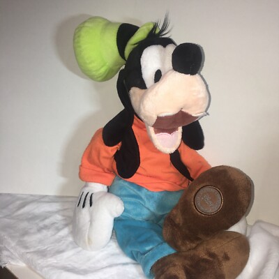 グーフィ　ディズニー レトロ ぬいぐるみ マスコット disney goofy Disney Store Goofy Plush Original Genuine Authentic Stuffed Animal