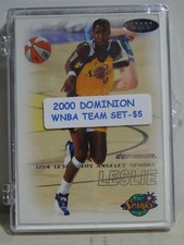 2000 FLEER DOMINION WNBA LOS ANGELES SPARKS 10 Card Team Set California