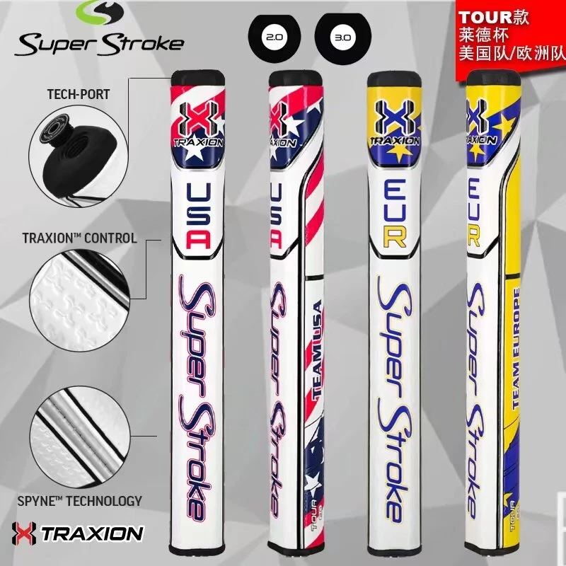 Putter de golf Super Stroke Traxion EE. UU. y Europa Team Tour 2.0 3.0 agarre de golf limitado