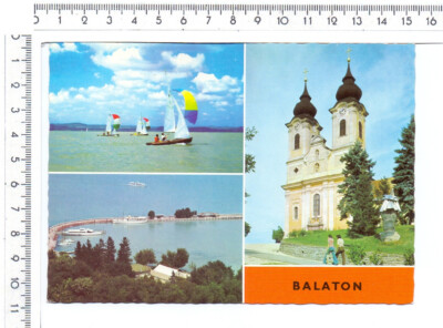 Postcard Hungary Balaton used without stamp - (P17)