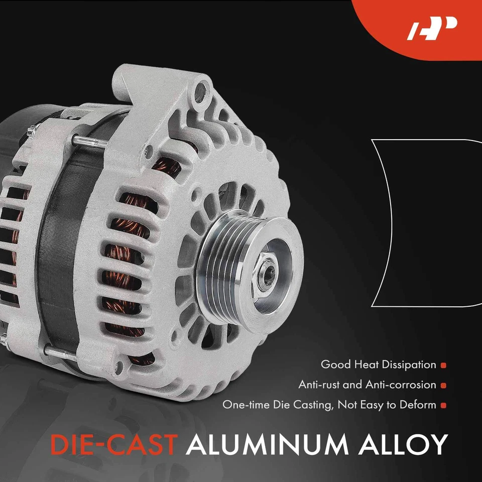 Alternator for Chevrolet C4500 C5500 C6500 Kodiak GMC C4500 Topkick 150A 12V CW - Image 4 of 4