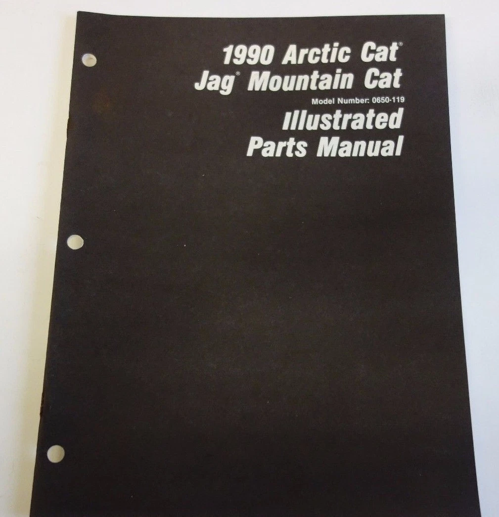 1990 ARCTIC CAT JAG MOUNTAIN CAT PARTS MANUAL OEM SNOWMOBILE
