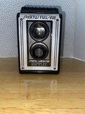 Spartus Camera Corp Full-Vue Box Camera for Display or Parts Vintage USA Made