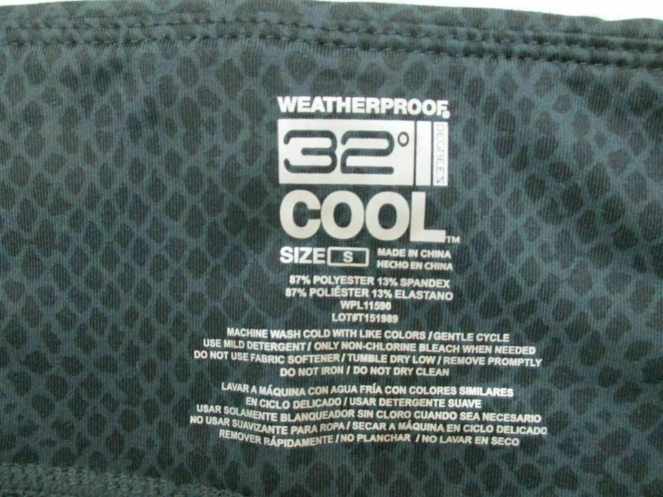 Pantalones Cortos Largos 32 DEGREES Para Mujer Talla S 4-6 Ajustados Negros Yoga  Foto 4 de 4