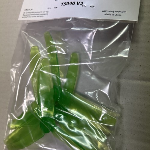 NEW DALPROP T4045V2 Tri Blade Propeller 4pcsFPV Drone Green - Picture 4 of 5
