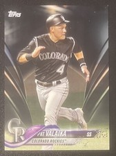 Pat Valaika 2018 Topps Black /67 #112 - Colorado Rockies