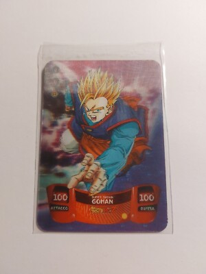 Gohan N 9 Dragon Ball Z Super 3D Lamincards Edibas