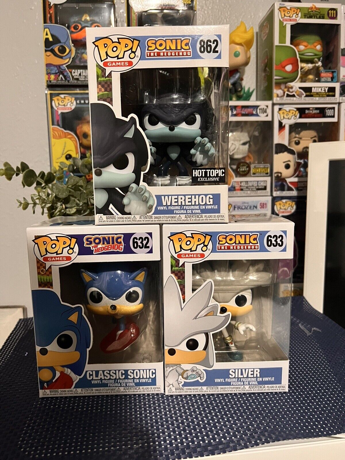 Sonic Unleashed Shadow the Hedgehog Action & Toy Figures Funko