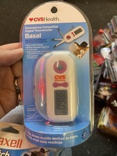 Smartphone Compatible Digital Thermometer with Ovulation Tracking App Basal