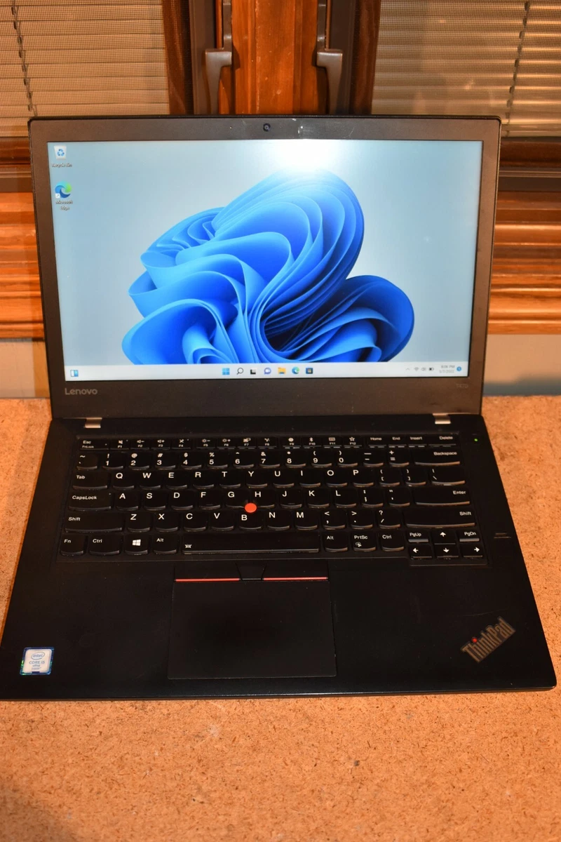 Lenovo ThinkPad T470 Intel Core i5-6300U 8GB RAM 512GB SSD Windows 11  1920x1080p