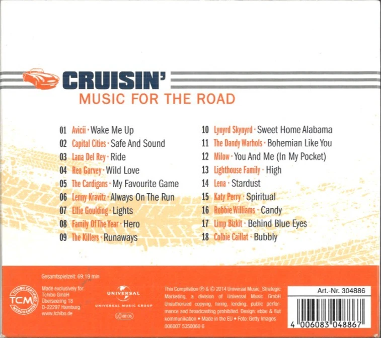 Cruisin - Music for the Road ( 2014, CD ) - Bild 2 von 2