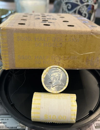 2000 P Kennedy 50c Half Dollar Roll BU Uncirculated Unopened NF String And Son