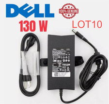 Lot 10 Dell 130w PA-4E OEM LA130PM121 DA130PE1-00 Laptop AC adapter Charger
