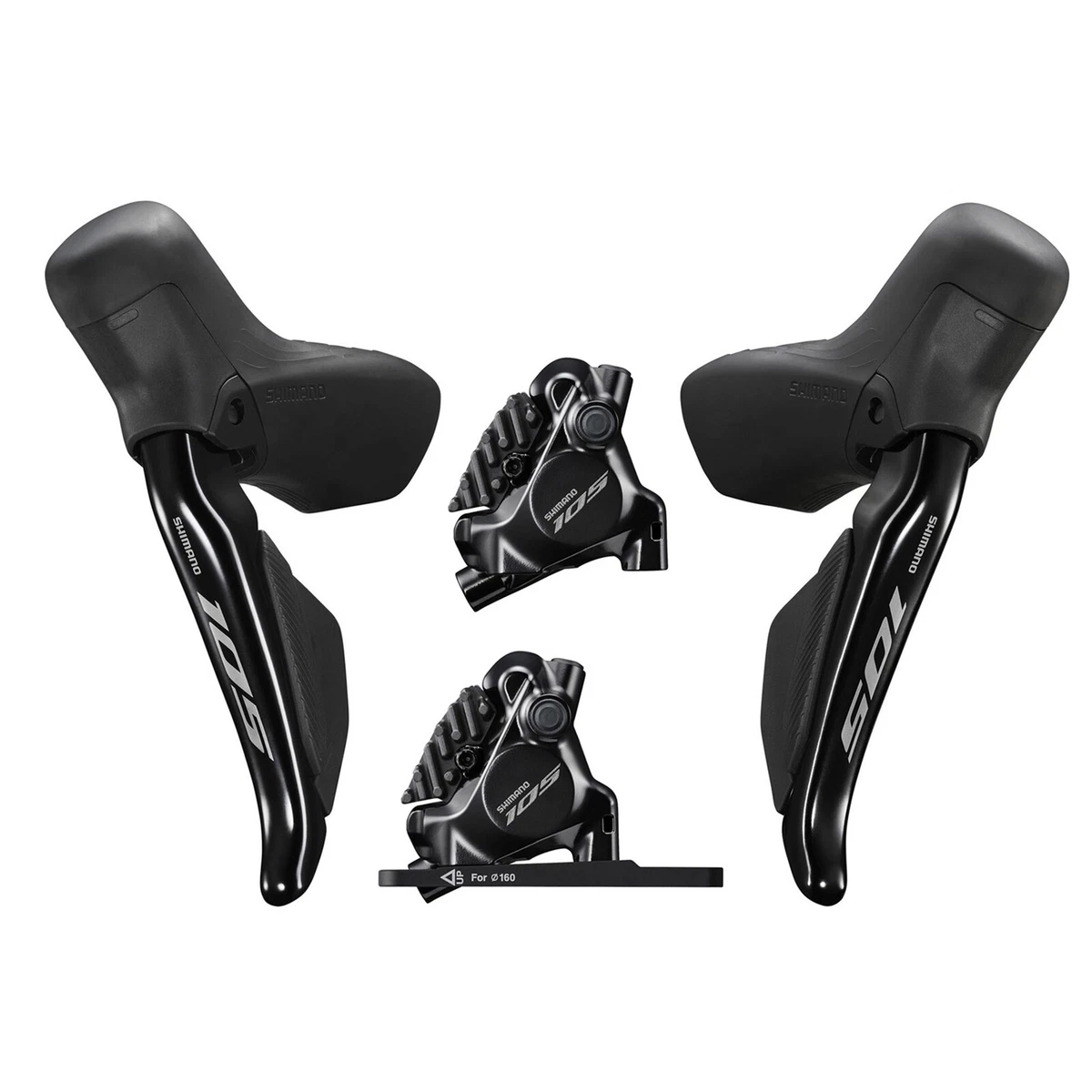 Shimano 105 Di2 ST R7170 BR R7170 2x12 Speed Hydraulic Disc Brake