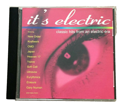 VARIOUS - IT'S ELECTRIC, 19-TRACK CD, DINO ENTERTAINMENT, DINCD 73 (1994) VG+/EX