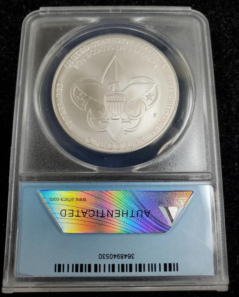 2010-P Boy Scouts Of America-1ST Day Of Issue Label- ANACS MS70-#0387 of 1398 - Image 2 of 4