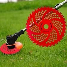 Carbide Tip Brush Blade 9" x 36T Easy Installation String Trimmer Attachment