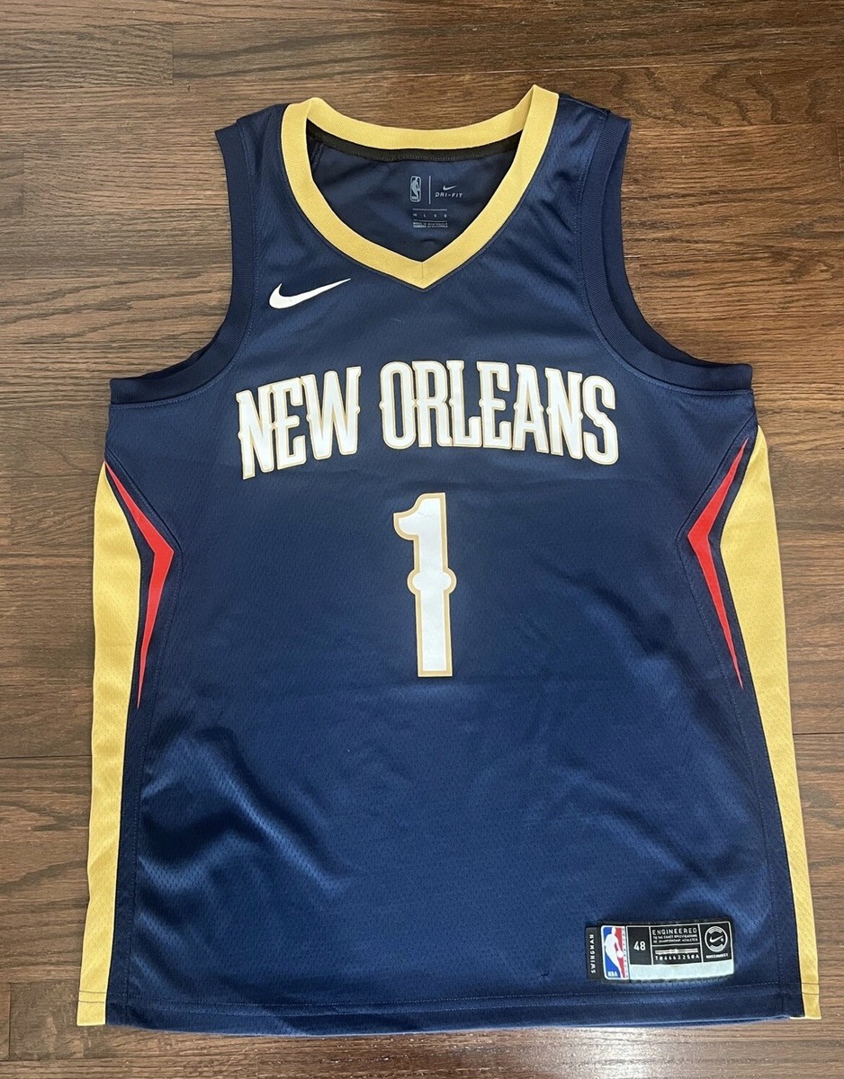 zion williamson jersey nike