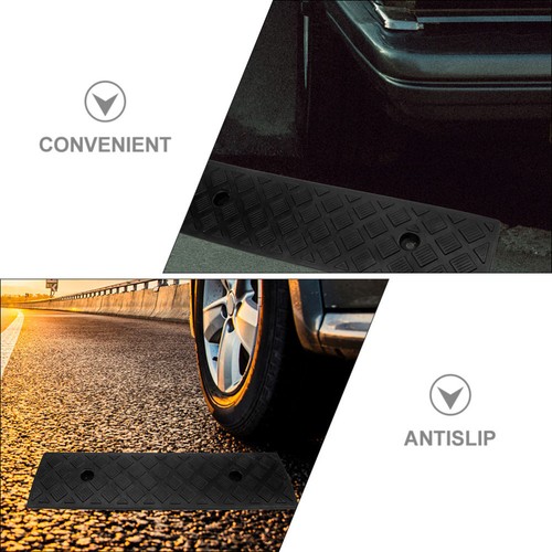 2 Pcs Threshold Pad Truck Loading Ramps Drive over ventes exceptionnelles Cable Protector