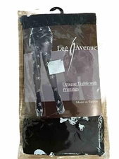 Leg Avenue Fashion Black with White Skull & Bones Tights One Size Halloween