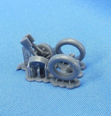 Polikarpov I-15 Landing Gears 1:48 for Classic Airframes, AMG Aircraft Model kit