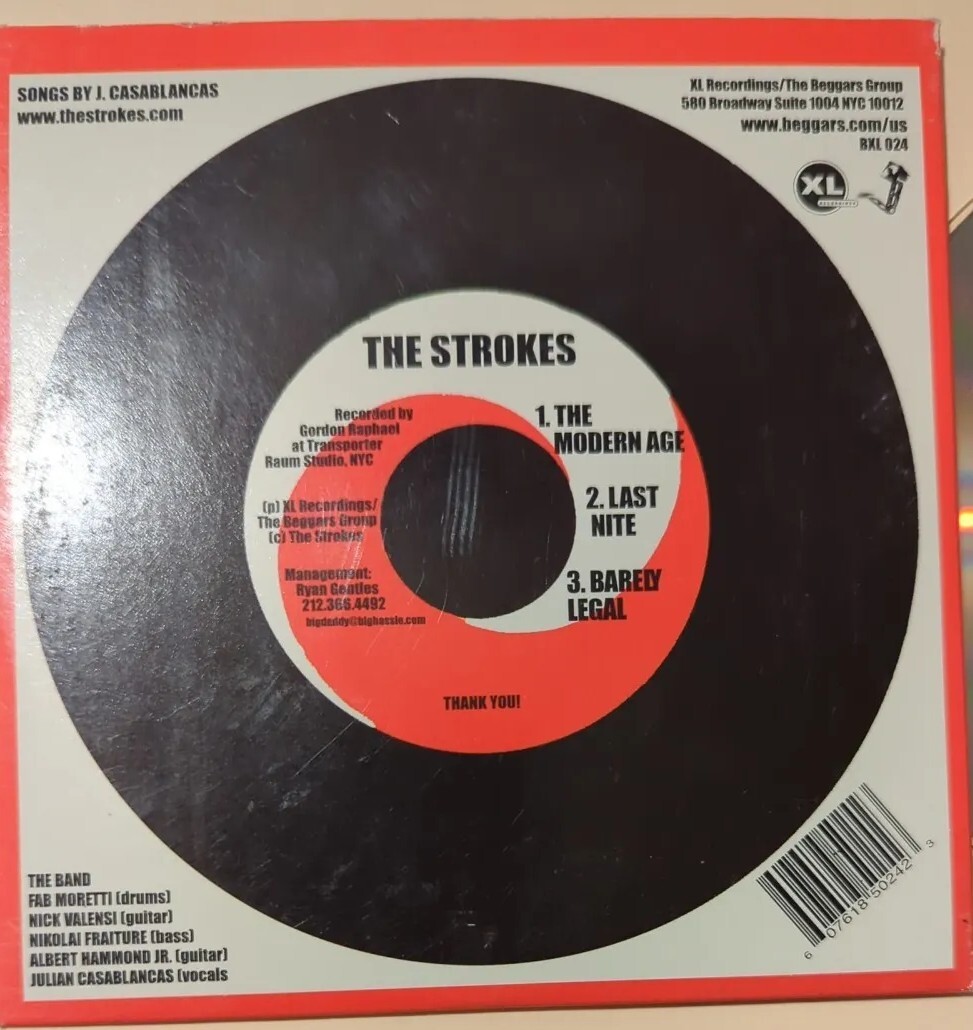 【中古】 Modern Age / Strokes THE STROKES - The Modern Age CD Single EP Rare, GD+ free