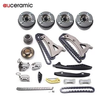 Fit MERCEDES-BENZ CLS550 E500 E550 W212 4.7 M278 Timing Chain Kit +VVT Sprockets